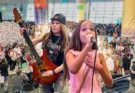 A Young Voice That Quieted an Airport