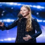 Full Performance”Amanda Holden’s golden girl Amanda Holden’s golden girl